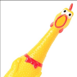 Pollo chillón, juguetes para mascotas y perros, juguete <span class=keywords><strong>de</strong></span> seguridad con sonido chillón divertido para perros - Product Image 3