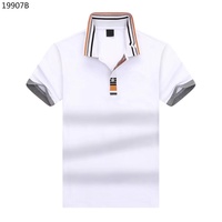 Desain Polo Model Baru Cetak Fashion Premium Bernapas Nyaman Grosir Bisnis Polo Pria Anti Kusut Polo Laris Manis