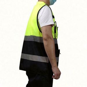 High Quality <b>Hi</b> Vis Reflective Safety Vest with Construction Work Pockets for Promotional & Business Gifts - Product Image 6