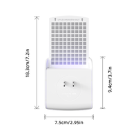 Trampa Eléctrica para Moscas de Interior OEM - Trampa Adhesiva para Mosquitos e Insectos Voladores con Luz UV LED