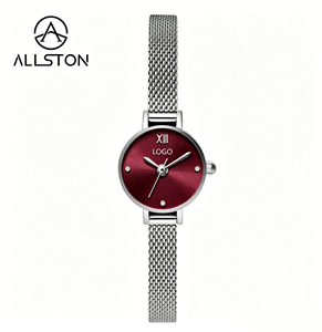 Orologio da Donna Rosa di Alta Gamma Personalizzato, Etichetta Privata, Movimento Cinese, ODM, Moda Business, Cristallo, Prodotto da Orologiai d'Elite - Product Image 5