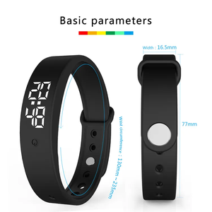 Premium V9 <strong>Smart</strong> Wristbands Body Temperature Monitor Bracelet Thermometers <strong>Vibration</strong> Alarm Watch <strong>Bluetooth</strong> Waterproof <strong>Band</strong> - Product Image 6