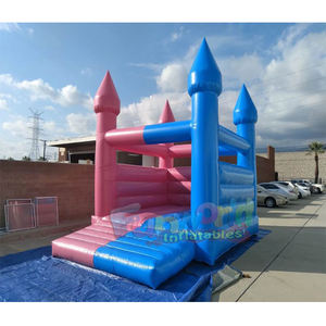 Castillo Inflable Blanco de 13x13 para Revelación de Género, Castillo Inflable para Bodas <span class=keywords><strong>en</strong></span> <span class=keywords><strong>Venta</strong></span> con Diferentes Colores para Negocios de Alquiler - Product Image 3