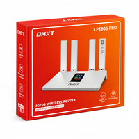 Routeur WiFi 6 4G LTE avec écran LCD CPE906-PRO, prend en charge B20 FDD TDD, routeur CPE sans fil 3000 Mbps pour la maison et le bureau, chipset ZTE