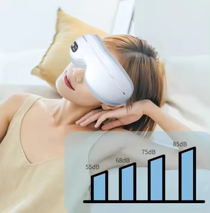 Masseur oculaire intelligent pliable électrique coréen avec logo personnalisé, soulagement de la fatigue oculaire, airbag, chaleur, vibration, musique - Product Image 6