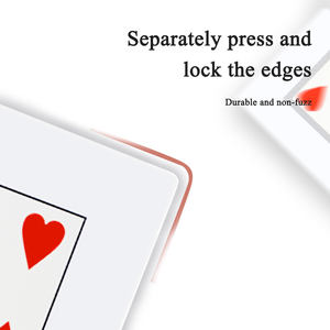 Kartu Poker Texas Hold Em PVC Huruf Besar Warna Emas Merah Hijau Biru Kopi Diskon 100% Plastik Cetak Kustom Kartu Permainan - Product Image 3