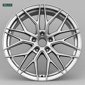 Rueda de Formación Rotatoria de 15 16 17 18 19 Pulgadas 5x112 5x114.3 5x120 4X100, Llanta Negra Mate para BMW, Benz, Audi, Honda, Toyota - Product Image 1