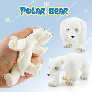 10 jouets animaux extensibles résistants au stress en TPR, garnissage en billes EPS souples, décompression, décoration de meubles, jouets pour enfants - Product Image 3