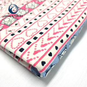 Tissu en flanelle imprimé 100% coton confortable et respirant à imprimé animal en gros pour <span class=keywords><strong>articles</strong></span> de literie/pyjamas pour bébé/couverture pour bébé - Product Image 3