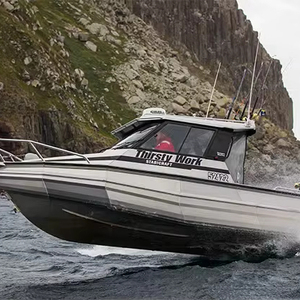 Barco de pesca de aluminio de velocidad soldada de lujo de 22,4 pies y 6,85 m con Walkaround para pescador - Product Image 1