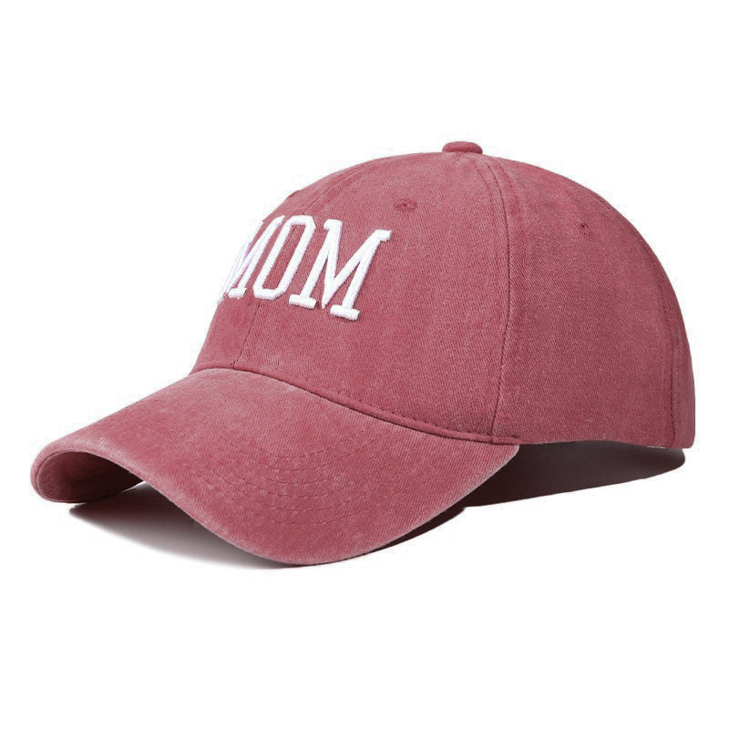 Borgoña mamá-bordado 3d