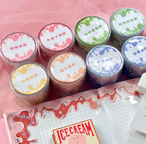Laser PET Tape Decorative Colorful Decor Sticker for Diy Planner <strong>Journal</strong> Scrapbooking Stickers Art Craft Supplies Laser PET Tape - Product Image 5