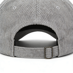 Casquettes de baseball sportives personnalisées en velours côtelé unisexe de haute qualité, imprimé de luxe automne-<span class=keywords><strong>hiver</strong></span>, broderie personnalisée, ajustables, avec fermoir métallique - Product Image 3