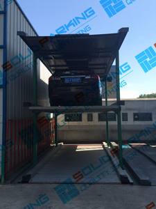 4-पोस्ट हाइड्रोलिक मोटर कार लिफ्ट क्यूबिक पार्किंग कार लिफ्ट क्यूबिक पार्किंग कार लिफ्ट के लिए लिफ्ट उपकरण - Product Image 3