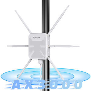 Pont sans fil extérieur Wavlink WN588HX3, WiFi6 AX3000, étanche IP67, point à point, double bande, répéteur d'accès PoE - Product Image 2