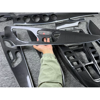 Pour la modification intérieure des portes GT, kit d'amélioration GT 43 50 63 en fibre de carbone pour tableau de bord et garnitures de portes
