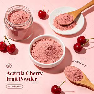 <span class=keywords><strong>Polvo</strong></span> de Jugo de Acerola 100% Natural, Soluble <span class=keywords><strong>en</strong></span> Agua, Grado Alimenticio, Liofilizado por Pulverización, Rico <span class=keywords><strong>en</strong></span> <span class=keywords><strong>Vitamina</strong></span> <span class=keywords><strong>C</strong></span>, Venta al Por Mayor - Product Image 4