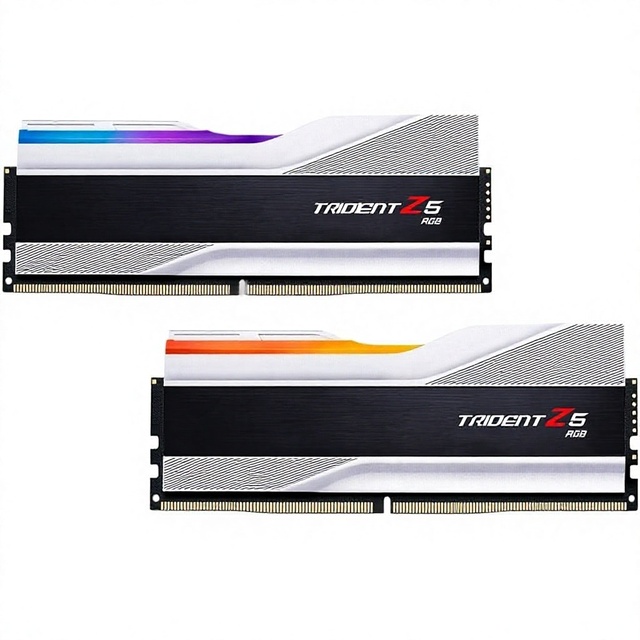 G.SKILL Trident Z5 RGB Series DDR5 RAM (Intel XMP 3.0) 64GB (2x32GB) 6000MT/s CL32-38-38-96 1.40V Desktop Computer Memory U-DIMM