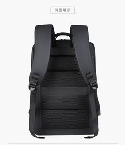 Mochila DE ORDENADOR DE NEGOCIOS avanzada para hombres con logotipo impreso en la espalda doble forro de PVC impermeable elegante al por mayor para estudiantes - Product Image 4