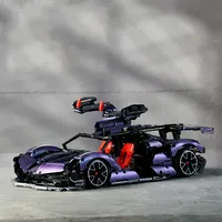 IM.Master 9826-2 Série Speed Stunt Drift Discoloration Sun God Voiture télécommandée Super Car Assemblage Briques Jouets Blocs de construction