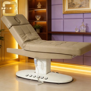 Cama de masaje eléctrica de alta calidad con altura ajustable y masaje corporal completo automático con múltiples funciones de <span class=keywords><strong>spa</strong></span> para salón. - Product Image 1