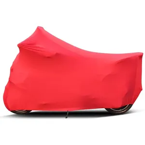 High Quality Velvet Stretch Elastic Dust-Proof Indoor Motorcycle Covers For Motorbikes
