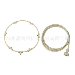 Anillo de pulverización de 10 m con 6 cabezales y conector de latón para sistema de baja presión de enfriamiento y eliminación de polvo - Product Image 3