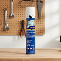 Mousse PU à séchage rapide, toutes saisons, pour cadres de portes et fenêtres, mousse PU en aérosol, polyuréthane, type pistolet, isolation, mousse PU d'étanchéité