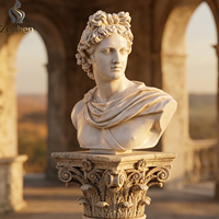 Statue de David, Vénus et Apollon en résine de fibre de verre blanche, hauteur 60 cm, sculpture classique européenne sur mesure pour la décoration de jardin