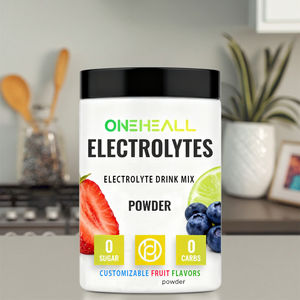 مسحوق مشروب الإلكتروليت بدون سكر، مسحوق إلكتروليتات، مكمل ترطيب، خليط مشروب، مسحوق إلكتروليتات للتغذية الرياضية - Product Image 4