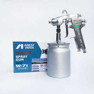 Pistola de Pintura Neumática <span class=keywords><strong>Original</strong></span> Japonesa Anest Iwata W71C-S, Tipo de Alimentación por Succión W-71C-S, Recubrimiento Superior con Vaso de 600cc - Product Image 4