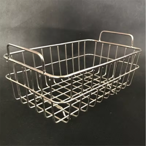 Cesta de Almacenamiento de Alimentos de Acero Inoxidable, Organizador de Cocina, Escurridor de Frutas y Verduras, Cesta de Malla Metálica para Restaurante - Product Image 3