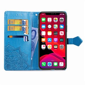 Moda goffratura Mandala fiore Flip pelle custodia per telefono per <span class=keywords><strong>iphone</strong></span> 17 custodia per Slot per scheda a <span class=keywords><strong>portafoglio</strong></span> per <span class=keywords><strong>iphone</strong></span> 16 15 14 13 12 11 - Product Image 6