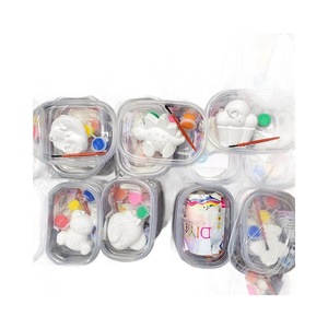 Childrens Plaster Doll Coloring Kit Diy Craft Gift Box <b>Hand</b> Painting For Kids Age 4 7 Years Wholesale - Product Image 5