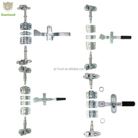 Kit de verrouillage de porte à came robuste pour remorque de camion, engrenage de verrouillage à came pour tube de 27 mm, ensemble de serrures de porte pour fourgonnette et camionnette, pièces de carrosserie
