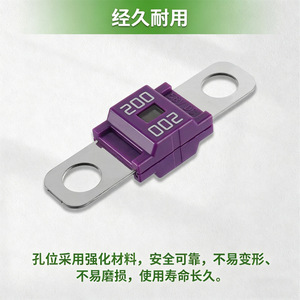 Fusible à cartouche de précision Pec Pacific 40A 50A 60A 80A 100A 125A 150A 175A 200A pour voiture - Product Image 5