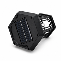 Lanterne de camping LED industrielle longue durée pour atelier, style tente d'urgence, double lumière COB, indicateur de batterie, poignée de suspension, IP55
