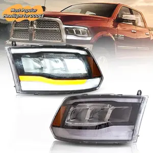 MRD Für DODGE RAM1500/2500/3500 Scheinwerfer 2009-2018 1500 CLASSIC 19-21 Sequentieller Blinker Front licht Werkseitig Direkt versorgung