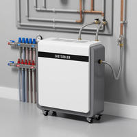 Système de filtration d'eau pour toute la maison avec filtres à eau à trois étapes et solution de purification UV