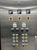 Tableau de distribution électrique en acier inoxydable F13 90 kW à démarrage progressif 200-400 A, armoire de commande de démarrage/arrêt de moteur