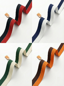 Rubans rayés en gros-grain 100% polyester, résistants au rétrécissement, 25 mm, en stock, les plus vendus, pour emballage cadeau - Product Image 5