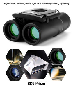 Binoculares Mini de Alta Potencia 8x21, Lentes Transparentes, Visión Nocturna con Poca Luz, para Exteriores, de Bolsillo - Product Image 2
