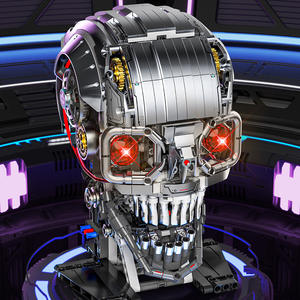 Ensemble de blocs de construction en plastique en forme de crâne mécanique 13089, 40 pièces, compatible avec les adolescents et les adultes - Product Image 3