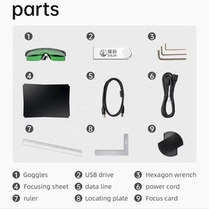 NOUVEAU Machine de gravure laser M4 double Machine de marquage laser à fibre Graver sur tous les métaux Bois Plastique pour le <span class=keywords><strong>bricolage</strong></span> - Product Image 6