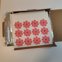 Décoration comestible pour boissons : Papier de sucre, film d'amidon flottant pour topper de boisson, logo d'entreprise comestible DIY, décoration de gâteau, dessert, biscuit