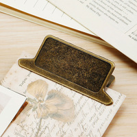 En gros : Porte-notes à clip métallique, Porte-documents TN, Clip de rangement pour documents de bureau et d'étude en alliage de zinc, Clip de fermeture pour sacs