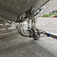 Réservoirs de stockage des aliments en acier inoxydable, équipement de stockage des produits chimiques, réservoir de stockage de l'eau de l'usine, vente directe