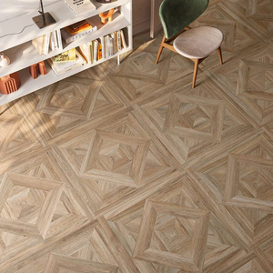 Parquet Versailles en teck multicouche AVANTIMORA préfini, résistant à l'eau, antidérapant, certifié FSC, qualité AB, 15 mm, 18 mm, pour maison - Product Image 1