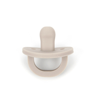 HYX Sucette entièrement en silicone sans BPA conception une pièce mignon dessin animé personnalisé caoutchouc naturel pour bébé de 0 à 12 mois emballé sac d'opp