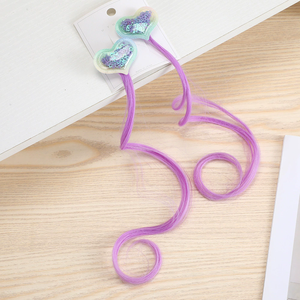 Nuove Mollette per Capelli a Forma di Cuore per Bambine, Graziose Barrette Intrecciate per Principesse, Accessori per Capelli per Bambine - Product Image 6